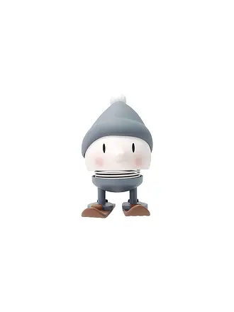 HOPTIMIST | Figurine décorative Soft Bumble Skiing 7,2cm Sky | 